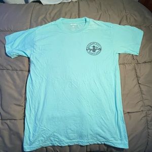 Ocean City Maryland “Stay Salty” Turquoise Blue Tee, Men’s Medium